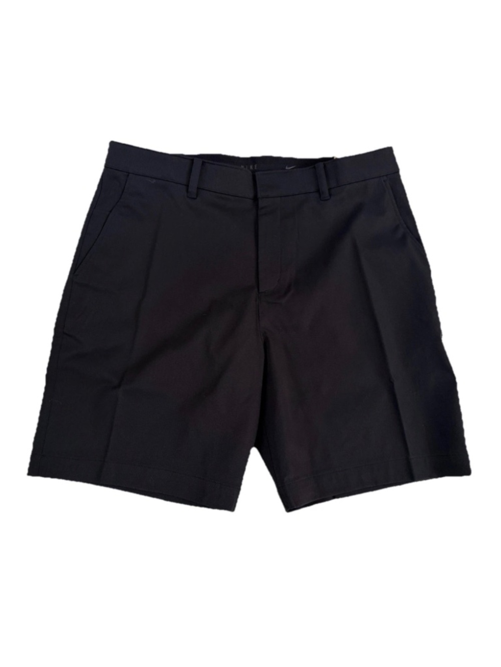 $80 Nike Tour Men’s Repel 8" Chino Dri-Fit Golf Shorts FD5721 Solid Black